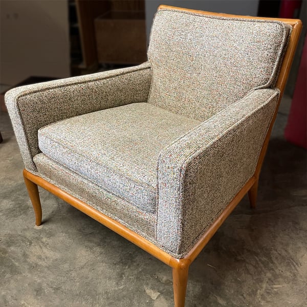 Mid century chair online restoration